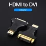Vention Adaptador HDMI Macho a DVI (24+5) Hembra AIKB0 Negro